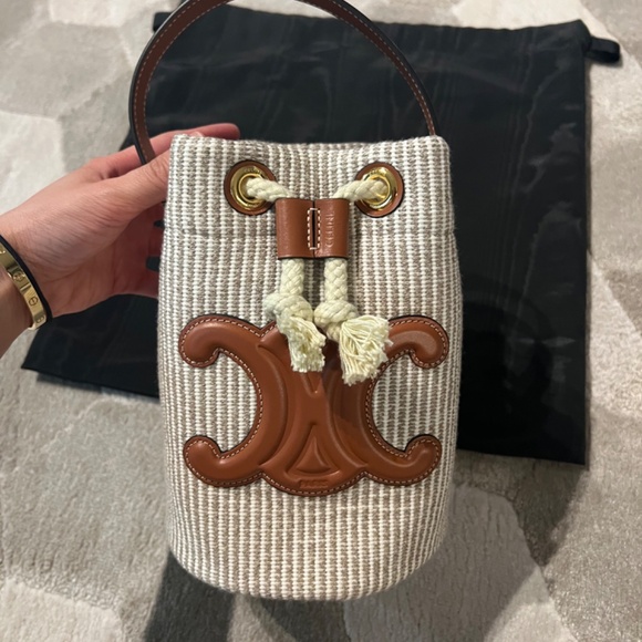 Celine Teen Drawstring Bucket - Picture 5 of 13